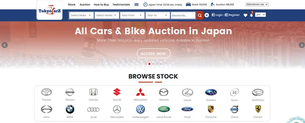 موقع TokyoCarZ