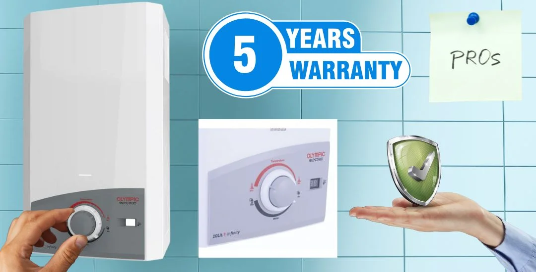 مميزات سخان غاز اوليمبك 10 لتر