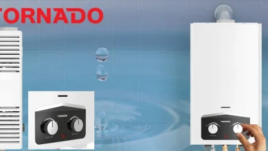 مميزات وعيوب سخان غاز تورنيدو 10 لتر