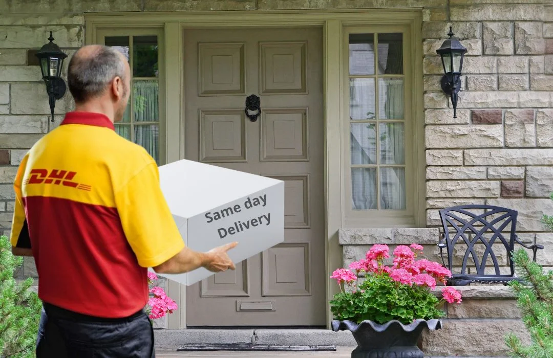 خدمات التوصيل في نفس اليوم