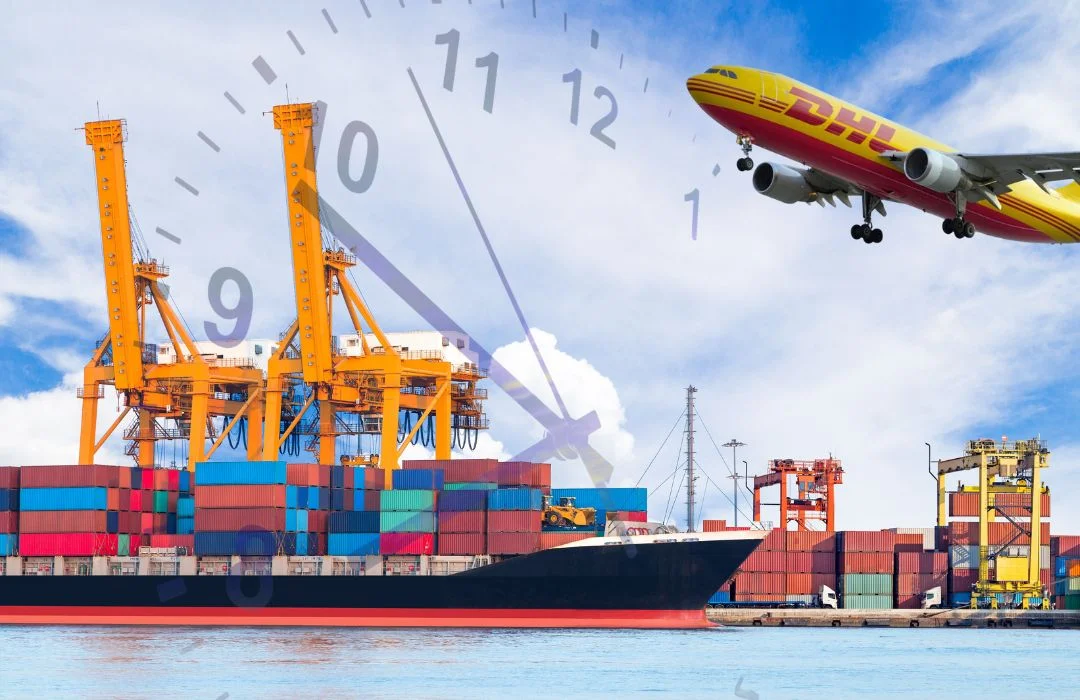 كم يستغرق شحن dhl الدولي