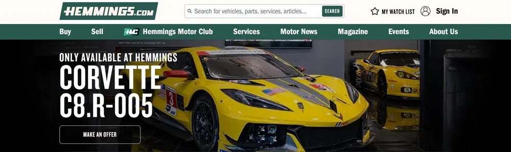 موقع Hemmings موقع Hemmings