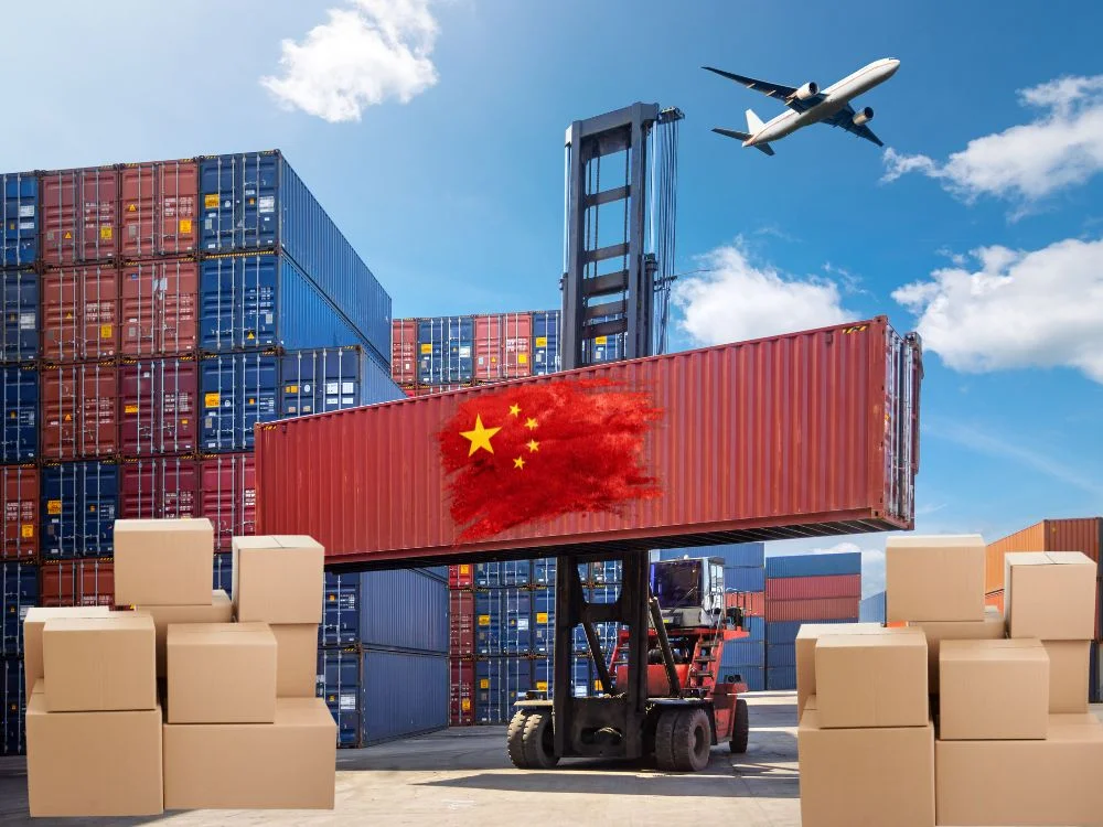 طرق الشحن من الصين إلى السعودية