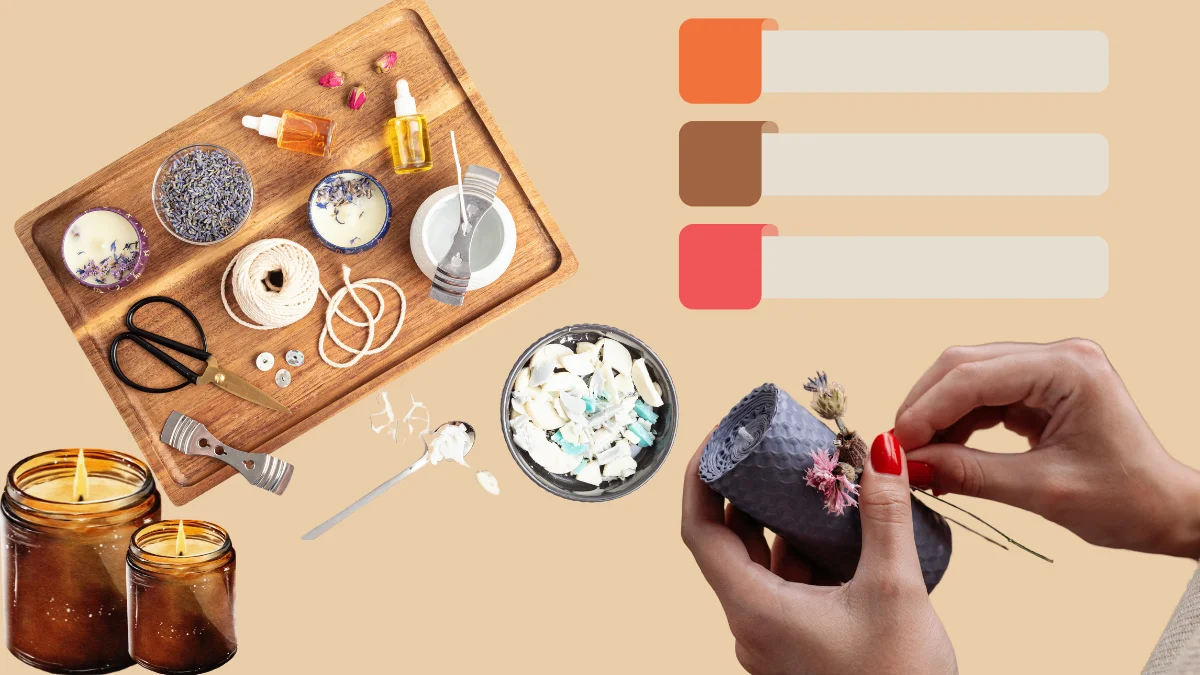 خطوات صناعة الشموع من الألف إلى الياء في المنزل