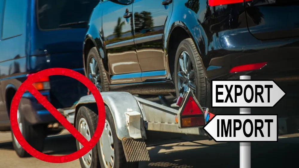 السيارات الممنوع استيرادها