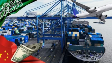 أسعار الشحن من الصين إلى السعودية اليوم