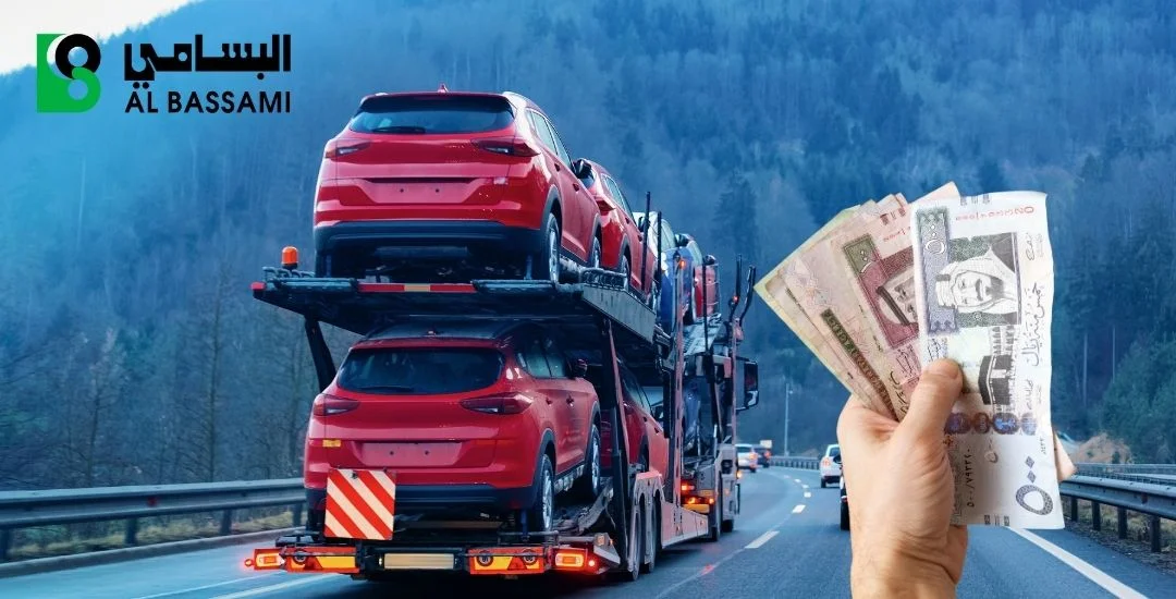 أسعار شحن السيارات عبر شركة البسامي 