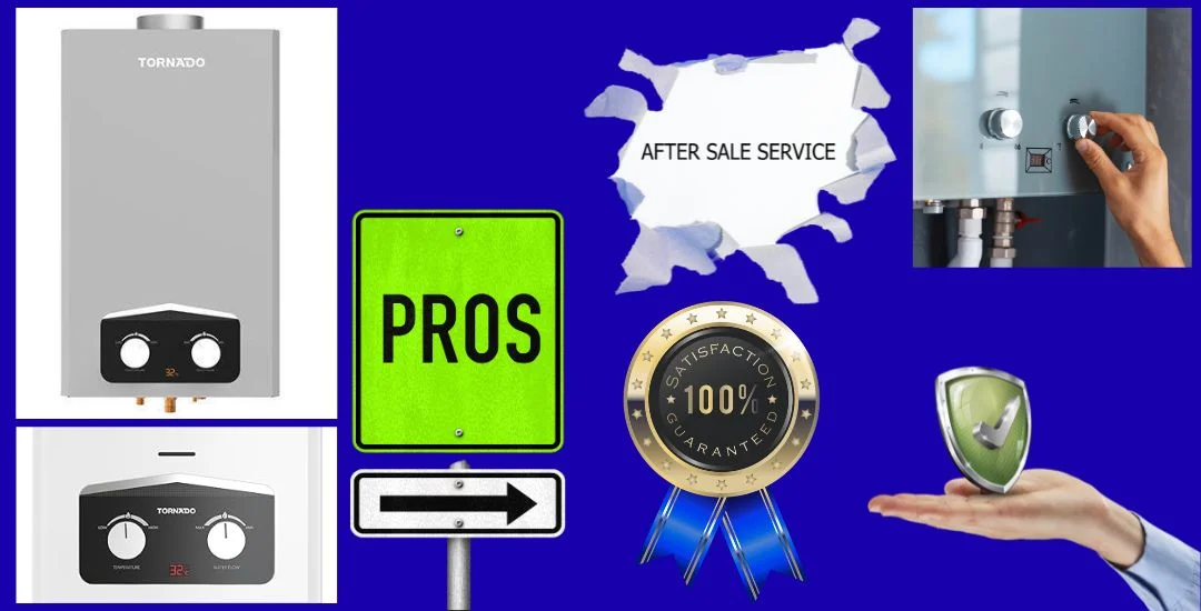 مميزات سخان غاز تورنيدو 10 لتر