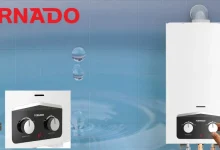 مميزات وعيوب سخان غاز تورنيدو 10 لتر