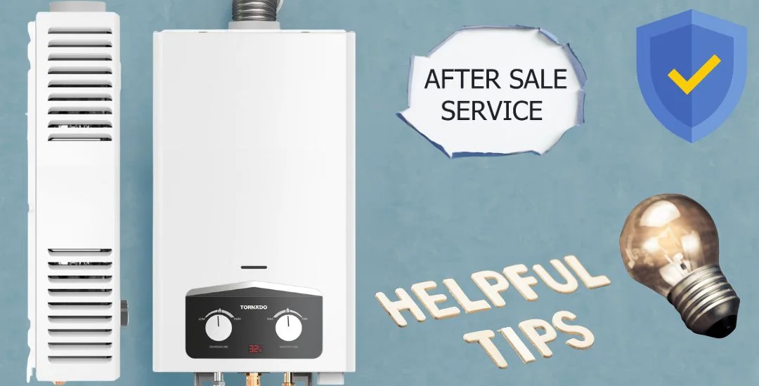 نصائح هامة عند شراء سخان غاز تورنيدو 10 لتر