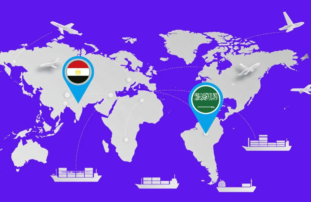 افضل شركة شحن من السعودية لمصر