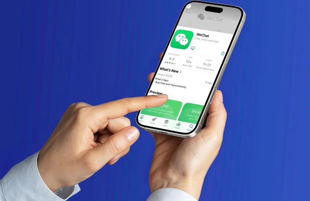 خطوات إنشاء حساب على وي شات الصيني