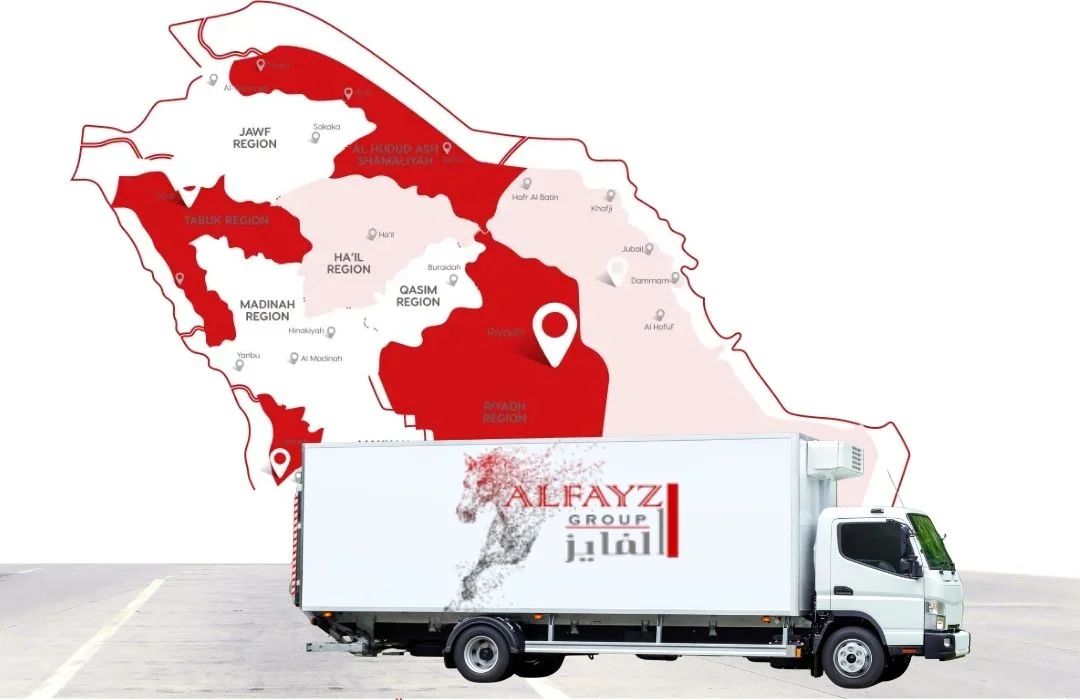 فروع شركة الفايز لنقل السيارات