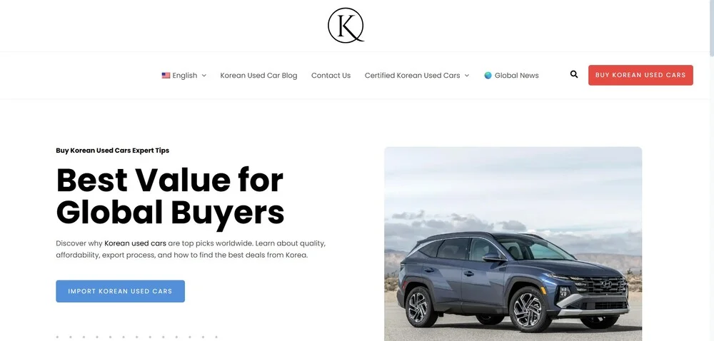 موقع Used Car Korea