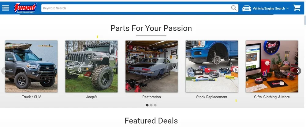 موقع summitracing