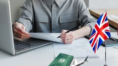 مكتب استخراج فيزا بريطانيا
