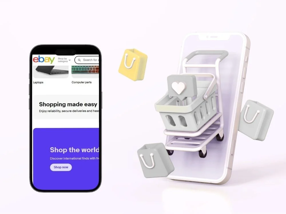 خطوات الشراء من موقع ebay بالعربي